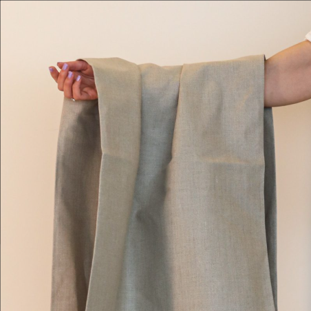 Lino 100% color Tierra | Tejido natural, elegante y de alta calidad