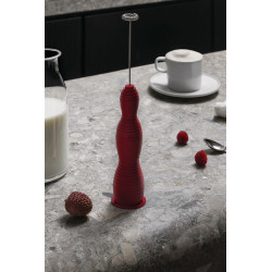 Espumador de leche Alessi Pulcina | Diseño italiano y espuma perfecta