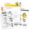 Altenew Zesty Life | Set de sellos y troqueles cítricos para scrapbooking creativo