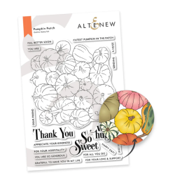 Altenew Calabacín Stamping Set | Sellos creativos para scrapbooking y manualidades