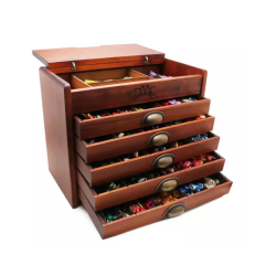 DMC – Set 500 madejas de hilo Mouliné con mueble organizador | Edición completa