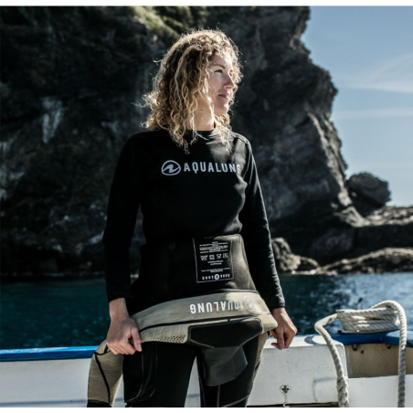 Top Aqualung CERAMIQSKIN Mujer | Ropa térmica de buceo de alto rendimiento
