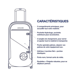 Bolsa de buceo Aqualung Explorer 120L | Capacidad máxima y resistencia total