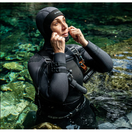 Traje de buceo Apeks Thermiq ADV Mujer 8/7 mm | Calor, confort y rendimiento premium