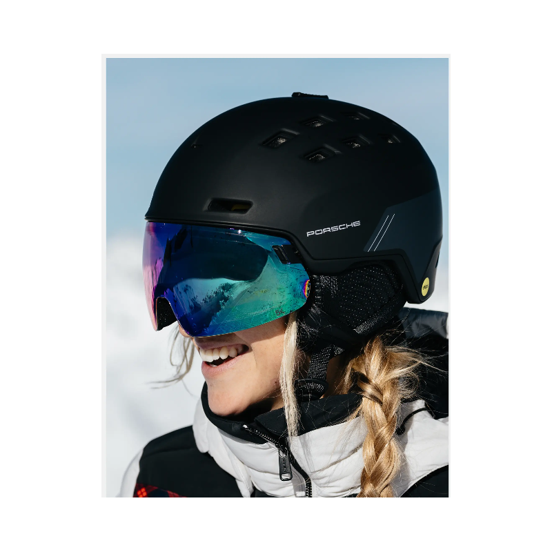 Casco de esquí Porsche by HEAD Radar 5K Photo MIPS | Visera integrada y tecnología premium
