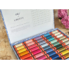 Aurifil X Liberty – Colección de 45 hilos de algodón 50wt | Edición limitada