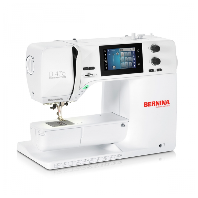 Bernina 475QE Quilter’s Edition | Precisión suiza y creatividad sin límites