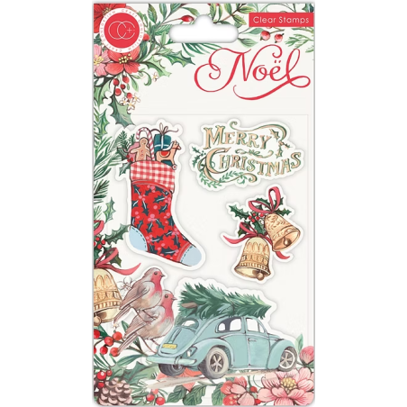 Craft Consortitum- Sellos de Navidad Festividade Kit II