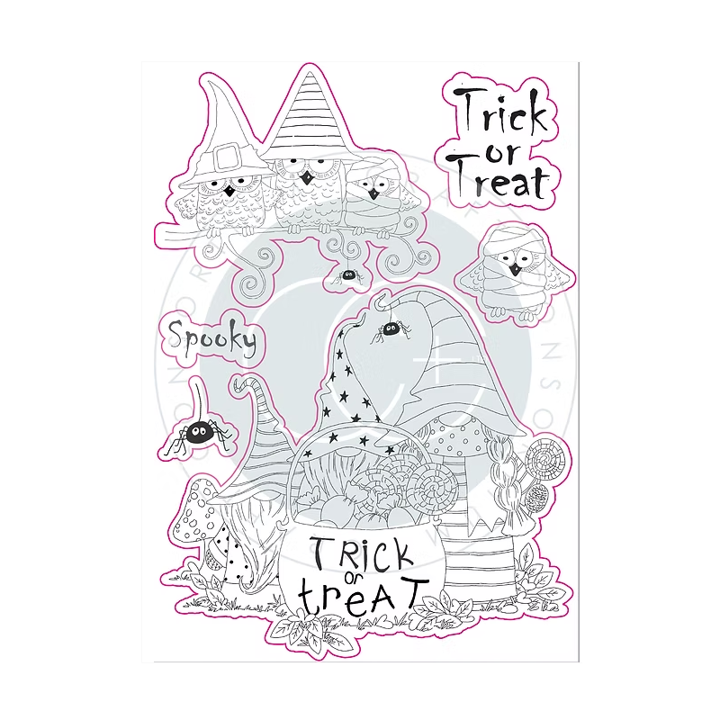 Craft Consortium Sellos “Dulce Halloween” | Creatividad y diversión para tus proyectos