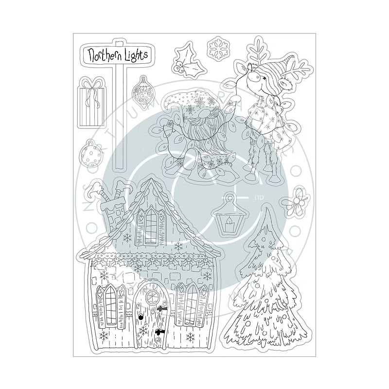 Craft Consortitum- Tiempo de Nieve sellos