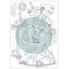 Craft Consortium Happy Harvest | Sellos acrílicos para scrapbooking otoñal