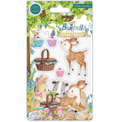Craft Consortium Bluebells & Buttercups “Picnic” | Sellos acrílicos para scrapbooking creativo