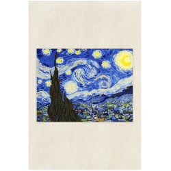 DMC Kit Punto de Cruz “La Noche Estrellada” | Van Gogh – Nivel avanzado