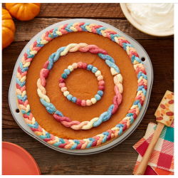 Molde de silicona Wilton para bordes de tartas | 6 cavidades – Decoración profesional