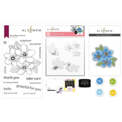 Altenew Flores de Cerezo Stencil Set | Plantillas creativas para scrapbooking y arte
