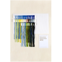 DMC Kit Punto de Cruz “La Noche Estrellada” | Van Gogh – Nivel avanzado