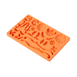 Molde de silicona Wilton encaje | Fondant y pasta de goma – 23 cavidades