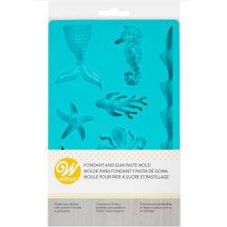 Molde de silicona Wilton Vida Marina | Crea postres y figuras marinas con facilidad