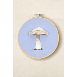 DMC Kit de bordado avanzado “Prince Mushroom” | Diseño de Pippa Haynes