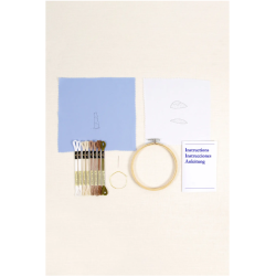 DMC Kit de bordado avanzado “Prince Mushroom” | Diseño de Pippa Haynes