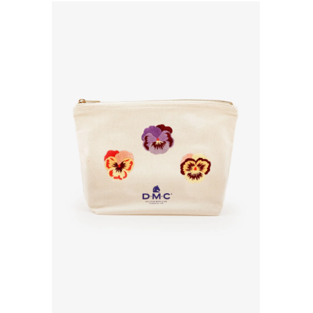 DMC Kit Bolso de mano “Pensamientos” | Bordado creativo con estilo artesanal