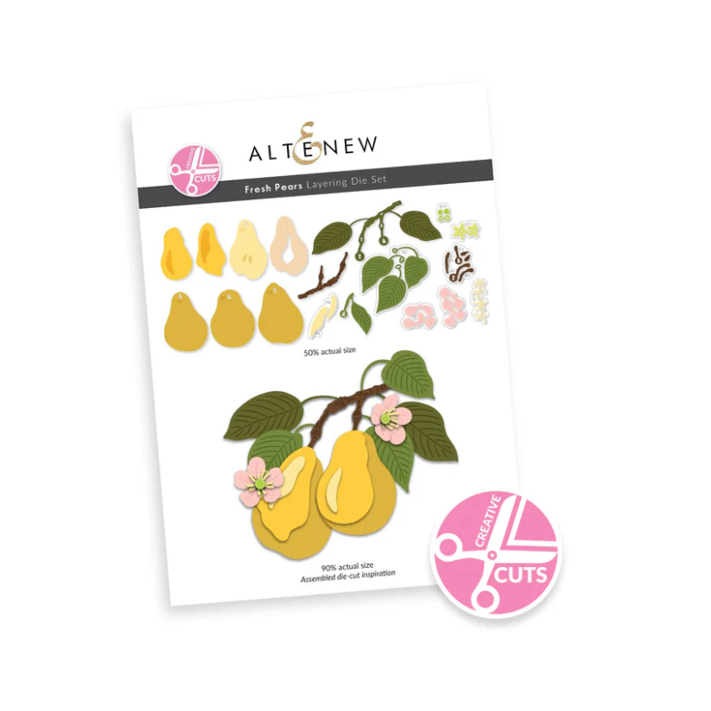 AlteNew -Fresh Pears Layering Die Set