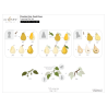 AlteNew -Fresh Pears Layering Die Set