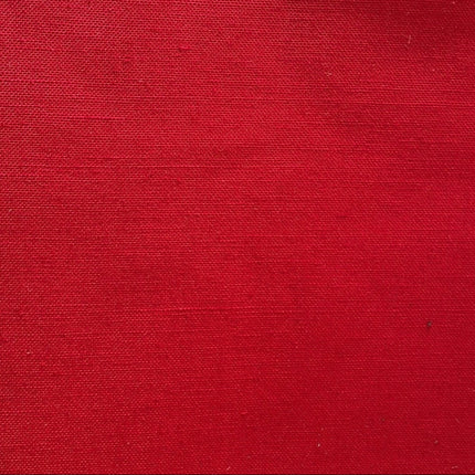 Tejido Rojo 55% Lino / 45%  Algodon