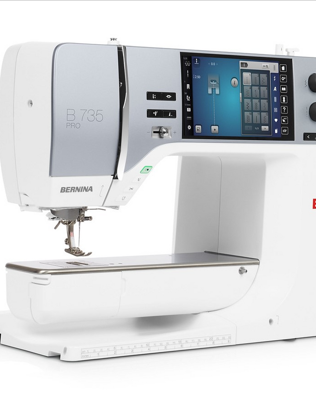 Bernina -BERNINA 735 PRO con unidad de bordado