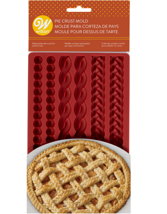 Wilton -Molde de silicona para bordes de tartas – 6 cavidades