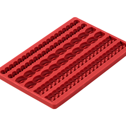 Wilton -Molde de silicona para bordes de tartas – 6 cavidades