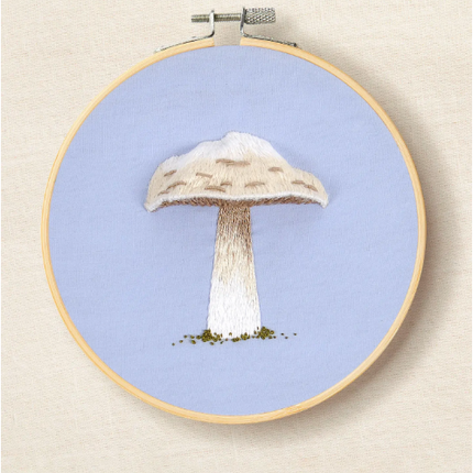 DMC-Kit de bordado avanzado Prince Mushroom por Pippa Haynes