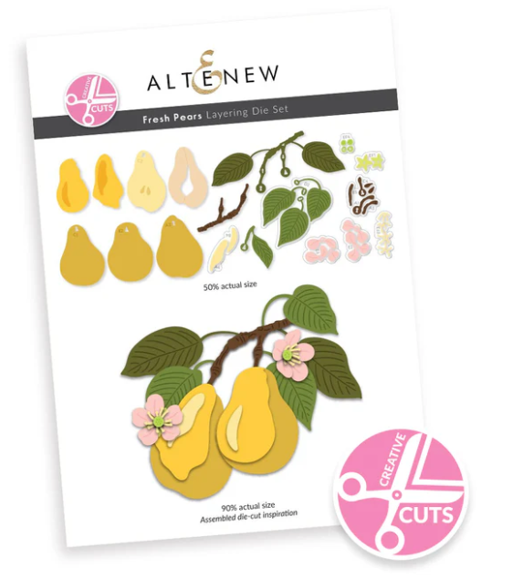AlteNew -Fresh Pears Layering Die Set