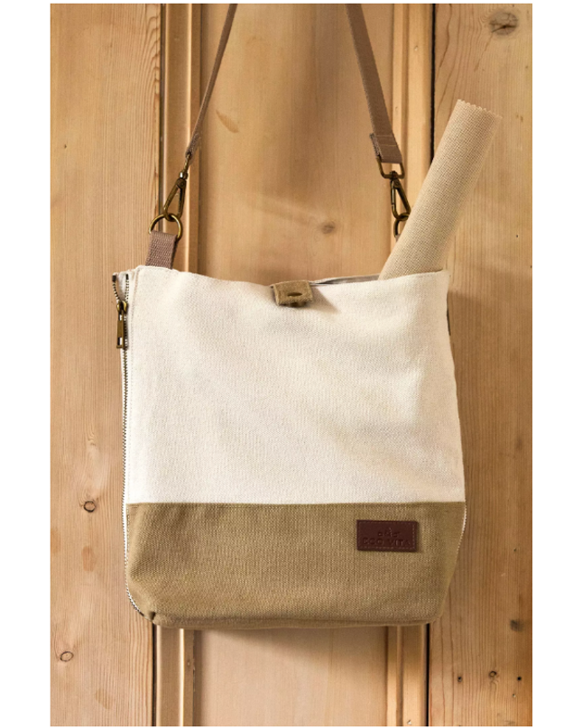 DMC-Eco Vita bolsa de labores cruzada, con 12 madejas