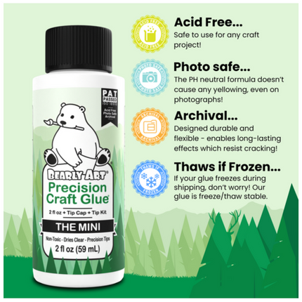 Bearly Art- Pegamento de precision craft 59mL