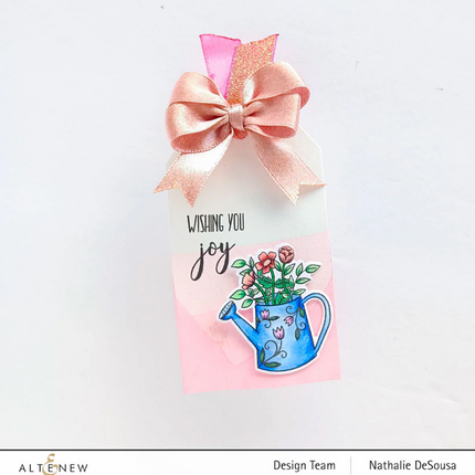 Dainty Watering Can Stamp & Die Set