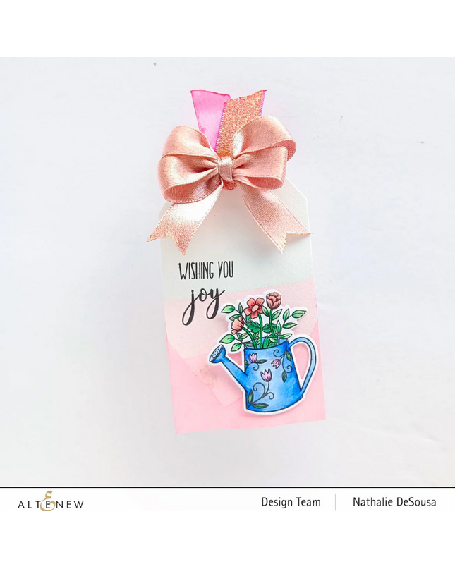 Dainty Watering Can Stamp & Die Set