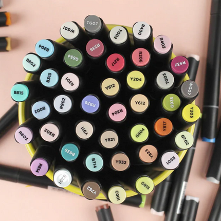 Artist Markers son a base de alcohol