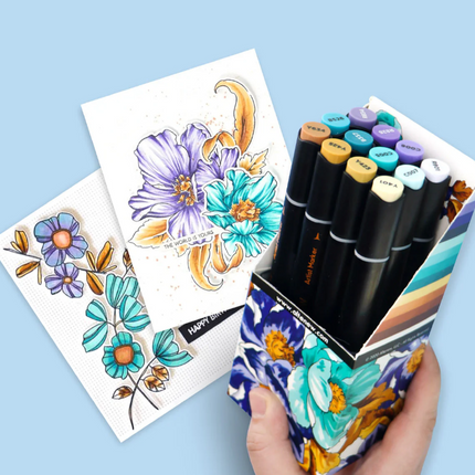 Artist Markers son a base de alcohol