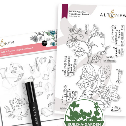 Build-A-Garden “Bloom with Grace Stamping Set