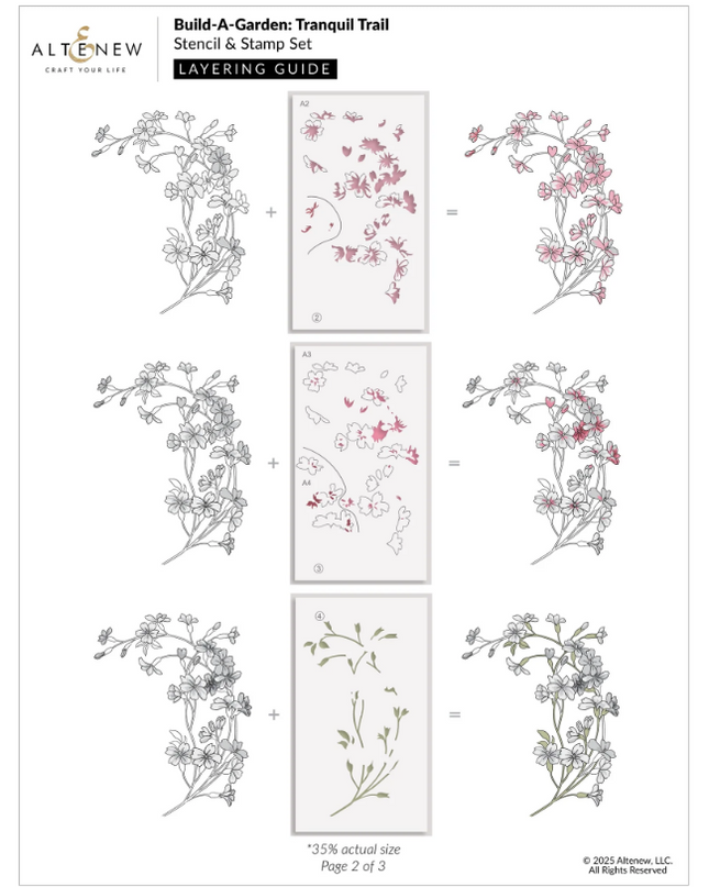 Build-A-Garden: Tranquil Trail Stamp Set
