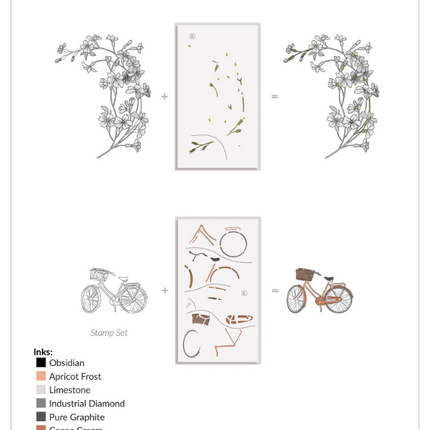 Build-A-Garden: Tranquil Trail Stamp Set