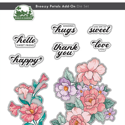 Build-A-Garden Breezy Petals and Add-on Die Bundle