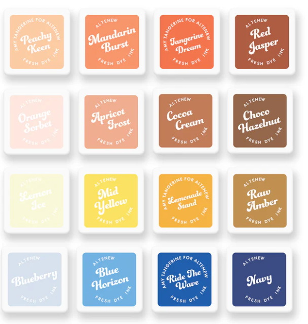 Summertime Shades Fresh Dye Ink Mini Cube Bundle