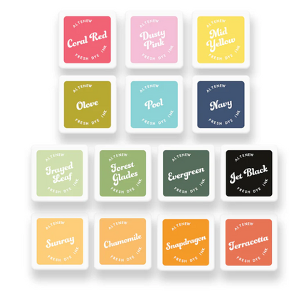 Fresh Dye Ink Mini Cubes Bundle