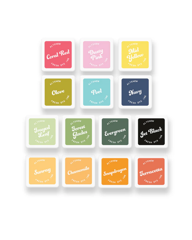 Fresh Dye Ink Mini Cubes Bundle