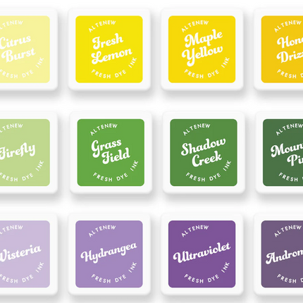Forest Fantasy Fresh Dye Ink Mini Cube Bundle