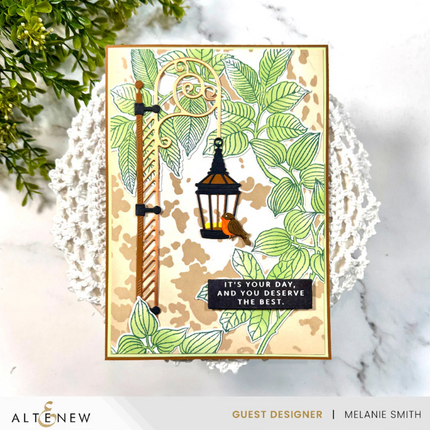 Creative Cuts: Antique Street Lamps Layering Die Set