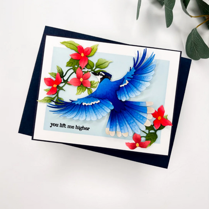 Creative Cuts: Feathered Beauty Layering Die Set