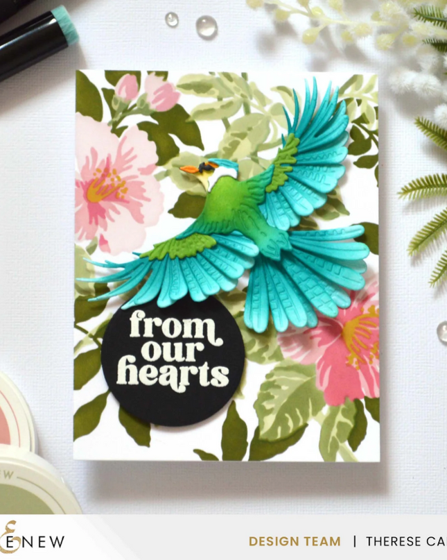 Creative Cuts: Feathered Beauty Layering Die Set